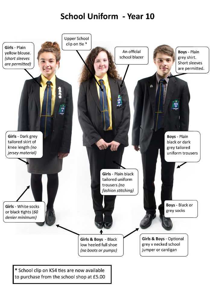 Year 10 uniform